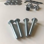 close up image of bolts