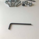 close up of hex key